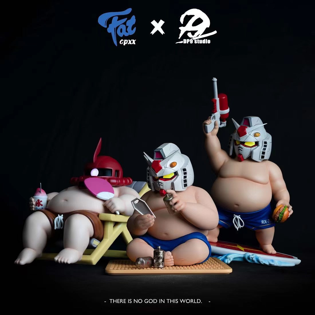 CPXX x DP9 Studio - Fatty Gundam Graffiti Artist | 胖祖艺术家