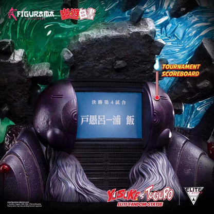 Figurama Studio - Licensed YuYu Hakusho Yusuke Urameshi VS Younger Toguro | 版权 幽游白书 浦饭幽助 VS 户愚吕