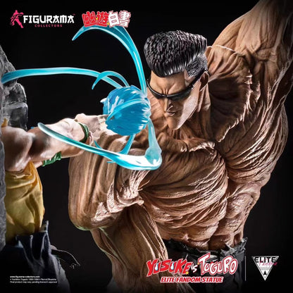 Figurama Studio - Licensed YuYu Hakusho Yusuke Urameshi VS Younger Toguro | 版权 幽游白书 浦饭幽助 VS 户愚吕