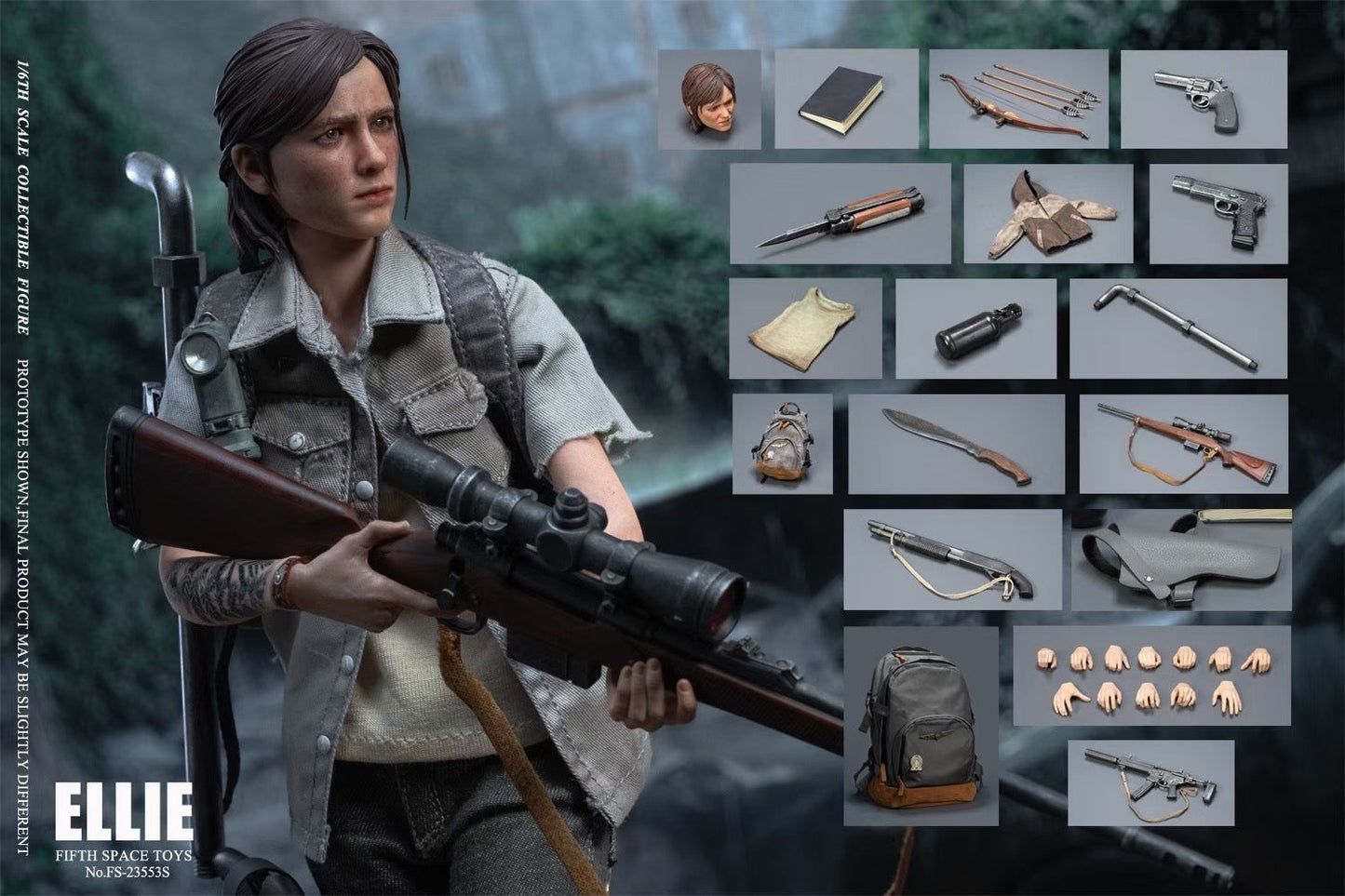 Fifth Space Toys - The Last of Us Ellie Williams | 西雅图复仇者 艾莉
