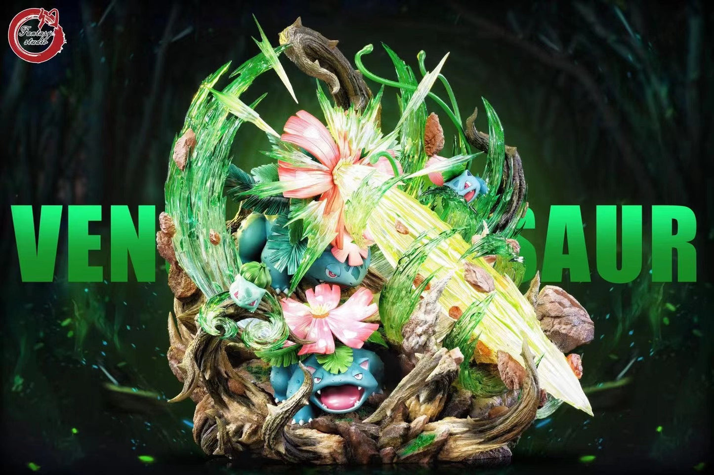 Fantasy Studio - Venusaur Family | 妙蛙花家族