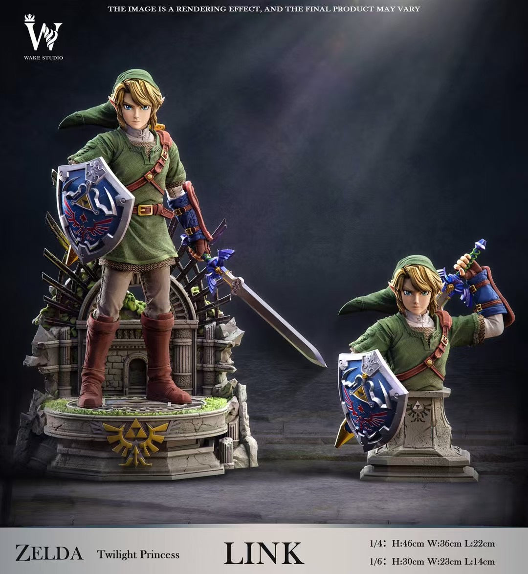 ゼルダの伝説　トワイライトプリンセス　フィギュア　開封品 Wake Studio - ゼルダの伝説 トワイライトプリンセス リンク | ゼルダ
