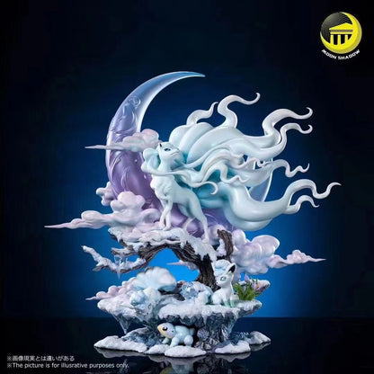 Moon Shadow Studio - Alolan Ninetales, Alolan Vulpix, Alolan Sandshrew, Snom | 冰九尾, 冰六尾, 穿山鼠, 雪吞虫