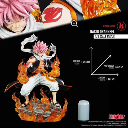 Kitsune Statue - Licensed Etherious · Natsu · Dragneel | 版权 艾特利亚斯·纳兹·多拉格尼尔
