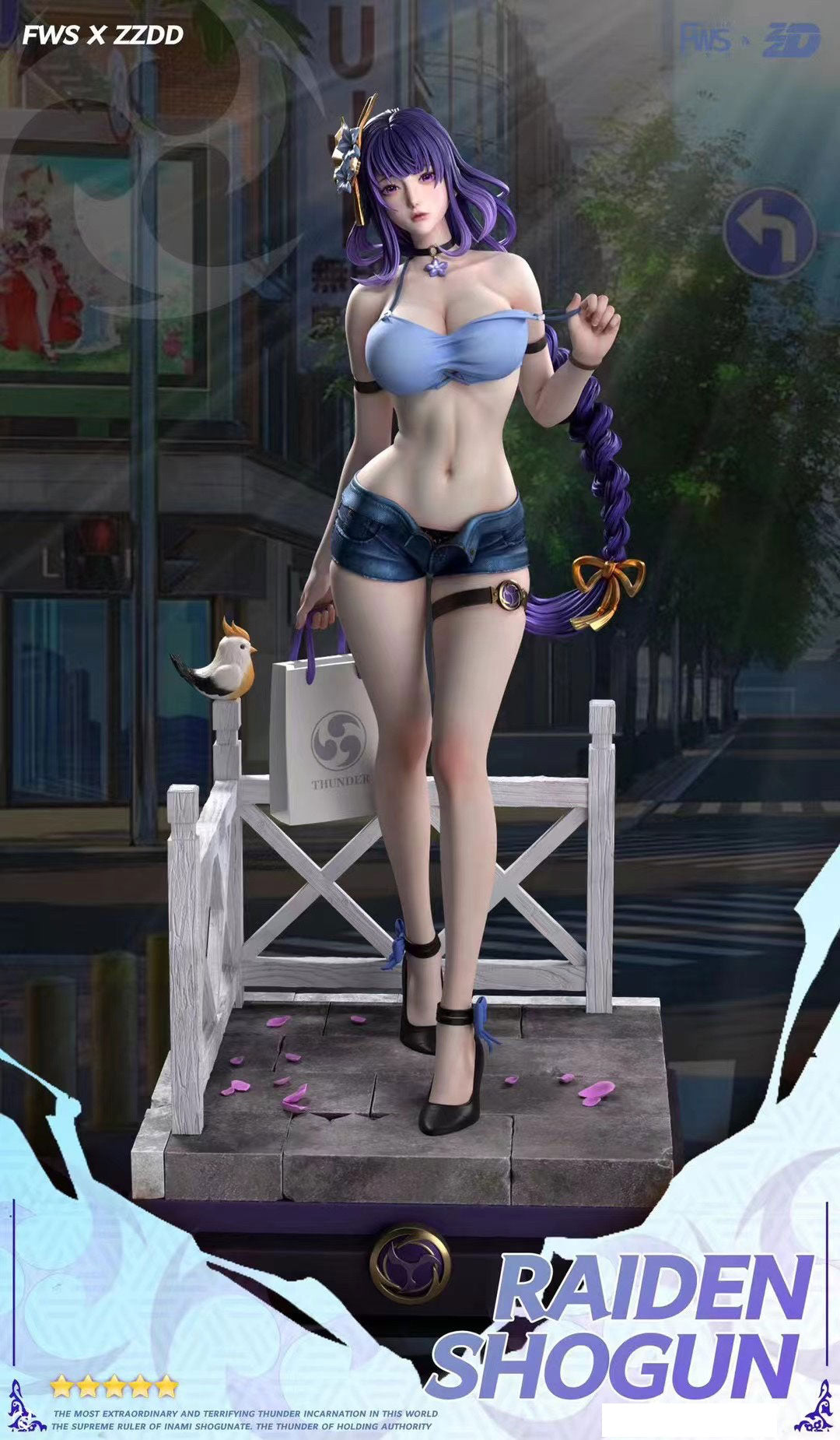 FWS x ZZDD Studio - Genshin Impact Raiden Shogun | 原神 雷电
