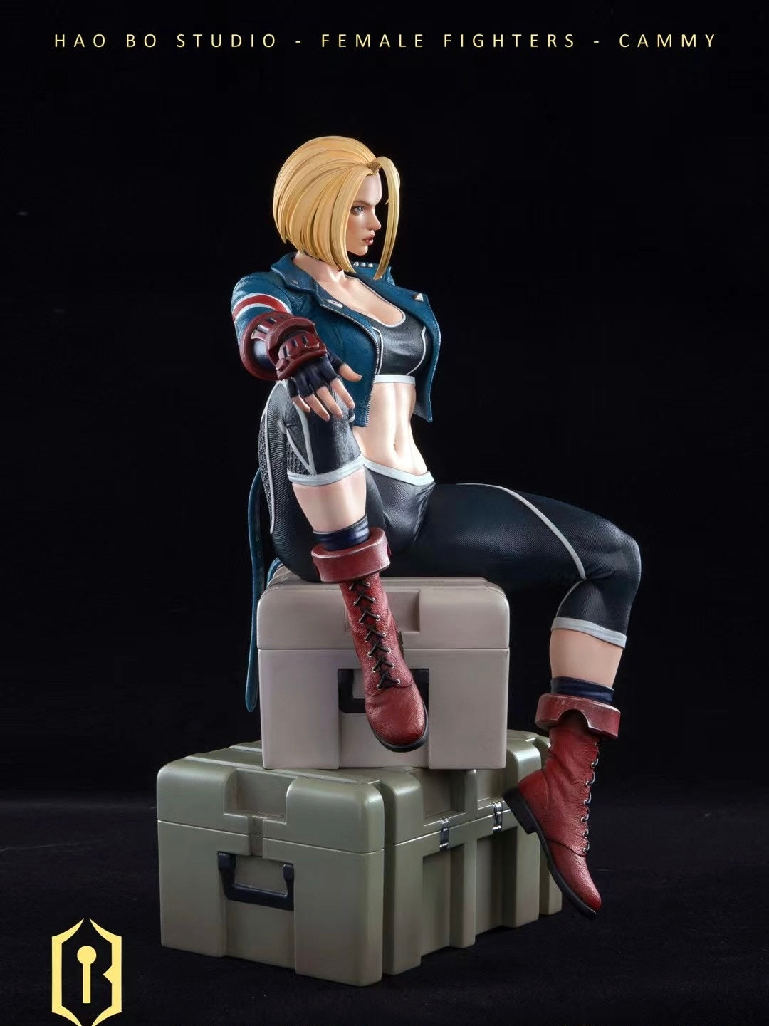 ストリートファイター HBS キャミィ・ホワイト スタチュー フィギュア HBS Studio - キラービー キャミィ・ホワイト | 女性ファイター