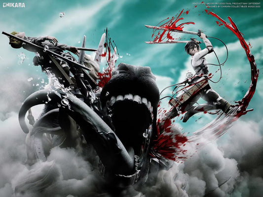 Chikara Studio - Mikasa retrieves Armin | 三笠夺回阿尔敏