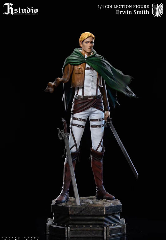 JR Studio - Levi Ackerman kaj Erwin Smith