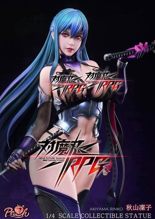 Peach Studio - アクション対魔忍 秋山凛子 |対魔忍 秋山凜子