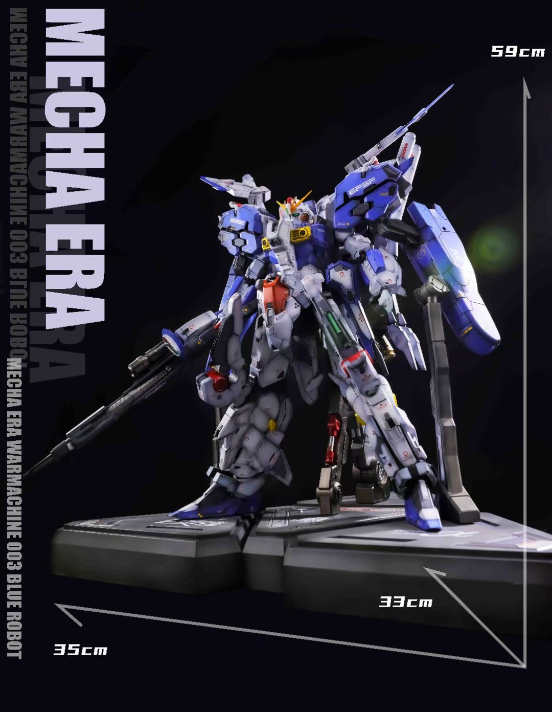 Mecha Era Studio - Blue Gundam | 蓝色机甲