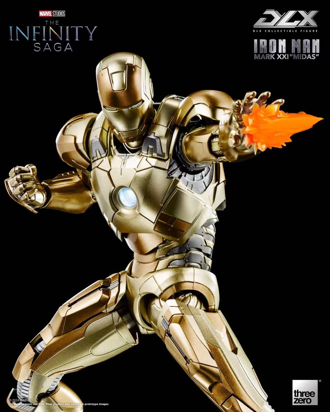 THREEZERO - Licensed DLX Iron Man Mark 21 Midas | 版权 DLX 钢铁侠Mark 21 米达斯