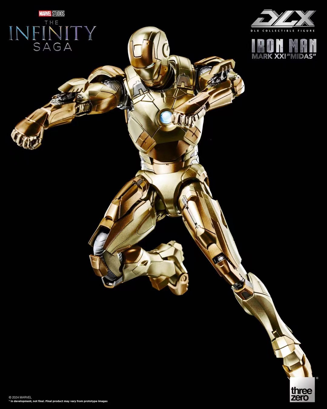 THREEZERO - Licensed DLX Iron Man Mark 21 Midas | 版权 DLX 钢铁侠Mark 21 米达斯
