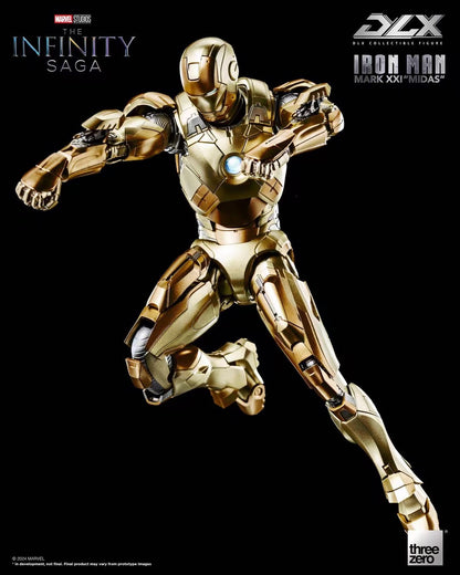 THREEZERO - Licensed DLX Iron Man Mark 21 Midas | 版权 DLX 钢铁侠Mark 21 米达斯
