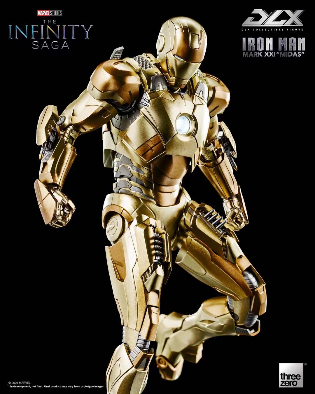 THREEZERO - Licensed DLX Iron Man Mark 21 Midas | 版权 DLX 钢铁侠Mark 21 米达斯