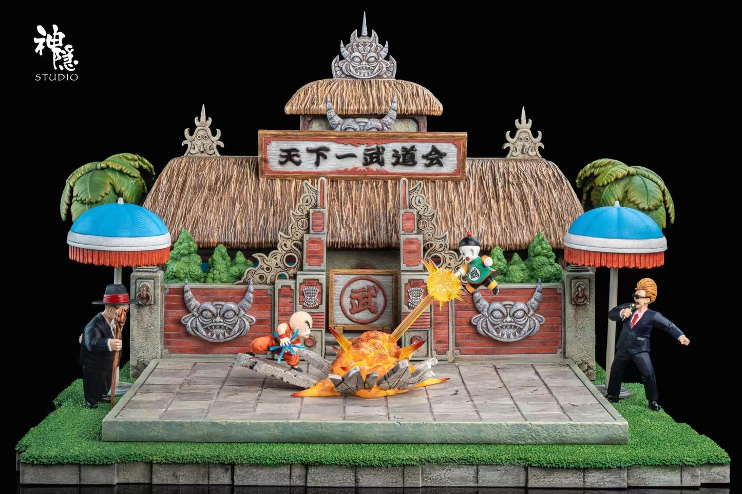 Shen Yin Studio - Chiaotzu vs. Krillin's First Match | 饺子与克林的初对决