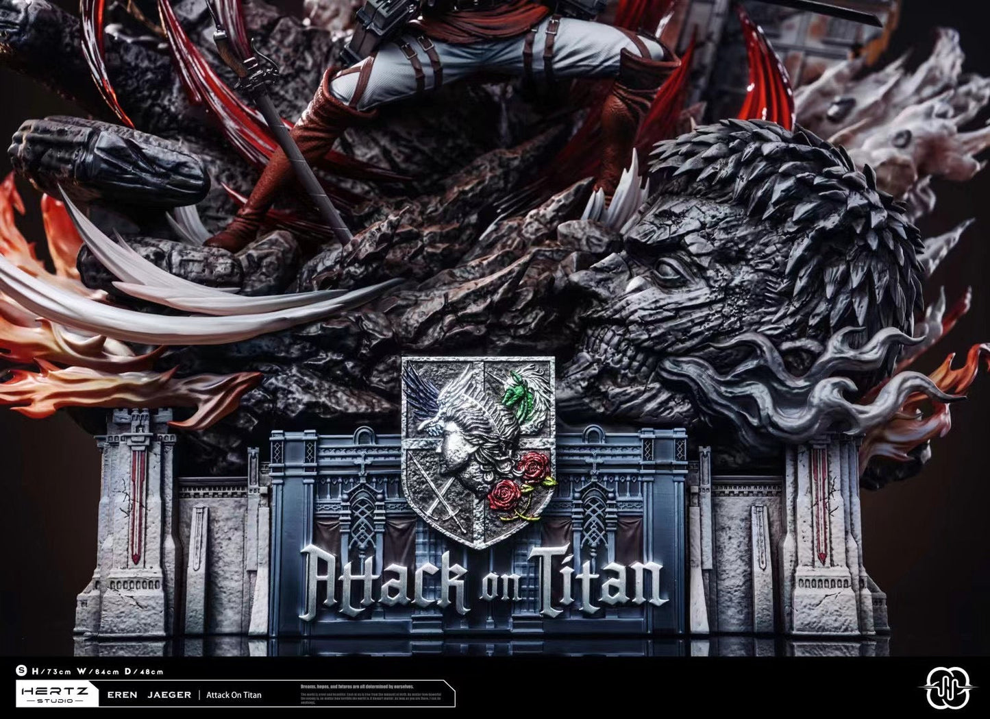 Hertz Studio - Attack on Titan Eren Jaeger | 进击巨人 艾伦耶格尔