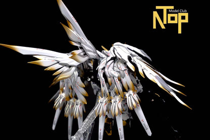 NoTop Studio - MGSD Wing Gundam Zero Custom Snow White Version with Shortened Twin Buster Rifle | MGSD飞翼零式高达白雪姬配色 & 矮星炮