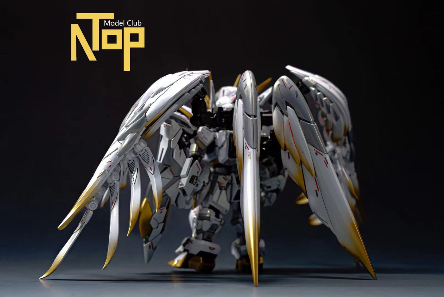 NoTop Studio - MGSD Wing Gundam Zero Custom Snow White Version with Shortened Twin Buster Rifle | MGSD飞翼零式高达白雪姬配色 & 矮星炮