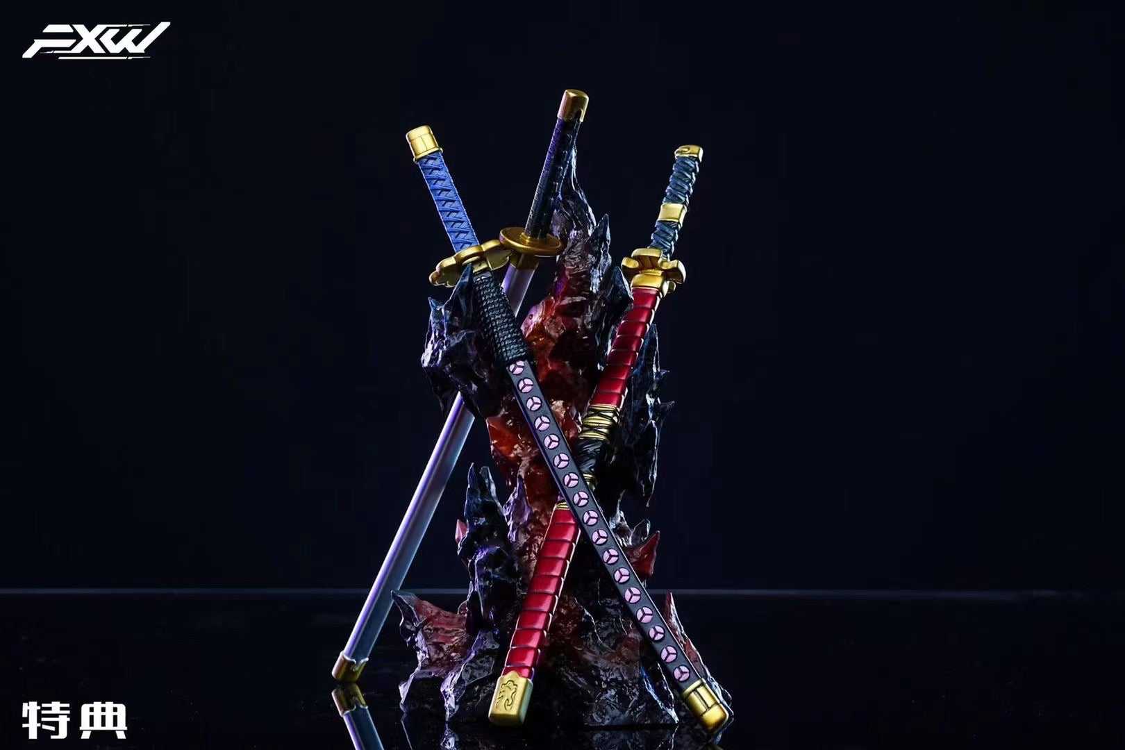 FXW Studio - Zoro Azure Dragon Seal Flowing Water | 索隆青龙印流水