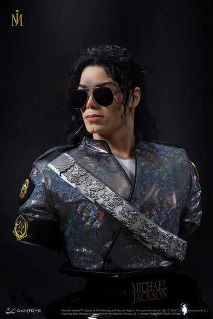 Damtoys Studio - Licensed Michael Jackson 1/1 Bust | 版权 迈克尔·杰克逊 1/1 胸像