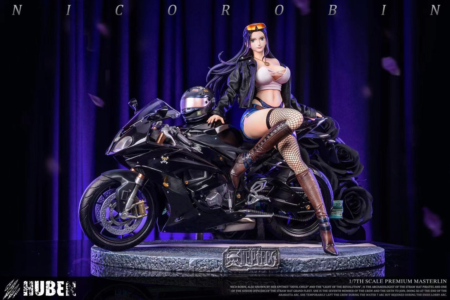 HuBen Studio - Biker Nico Robin | 机车女郎 妮可罗宾