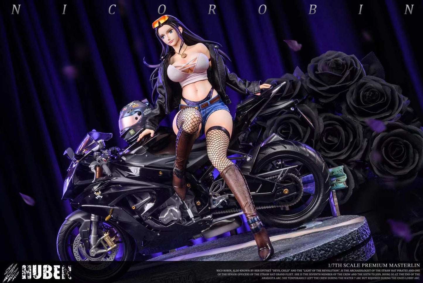 HuBen Studio - Biker Nico Robin | 机车女郎 妮可罗宾