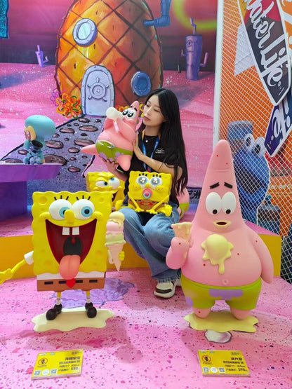 Justine Intentions - Licensed SpongeBob, Patrick Star, Squidward Quincy Tentacles & Mr. Krabs | 版权 海绵宝宝, 派大星, 章鱼哥 & 蟹老板
