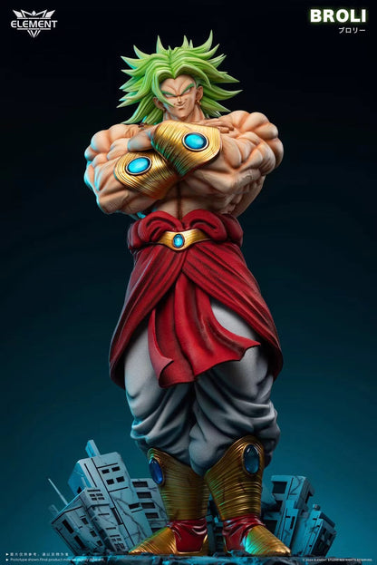 Element Studio - Original artwork classic arms crossed pose Broly | 原畫經典抱胸姿勢布羅利