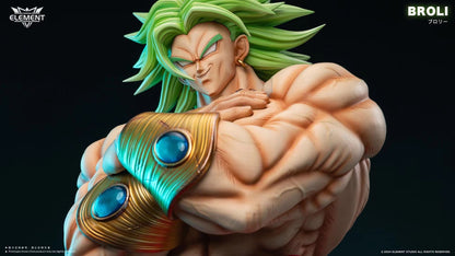 Element Studio - Original artwork classic arms crossed pose Broly | 原畫經典抱胸姿勢布羅利