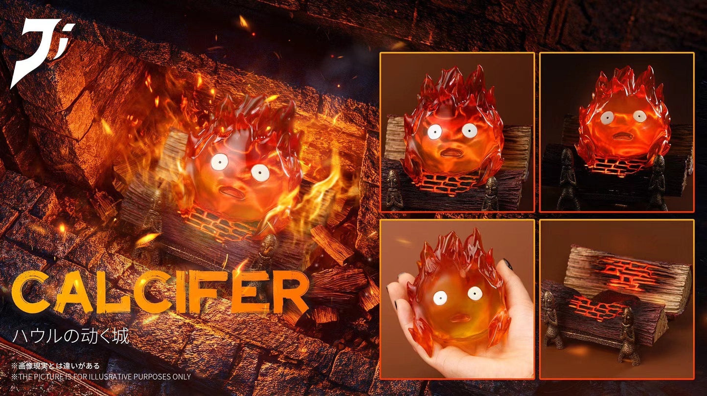 Ji Studio - Howl’s Moving Castle Surprised Calcifer | 哈尔的移动城堡 吃惊 卡尔西法