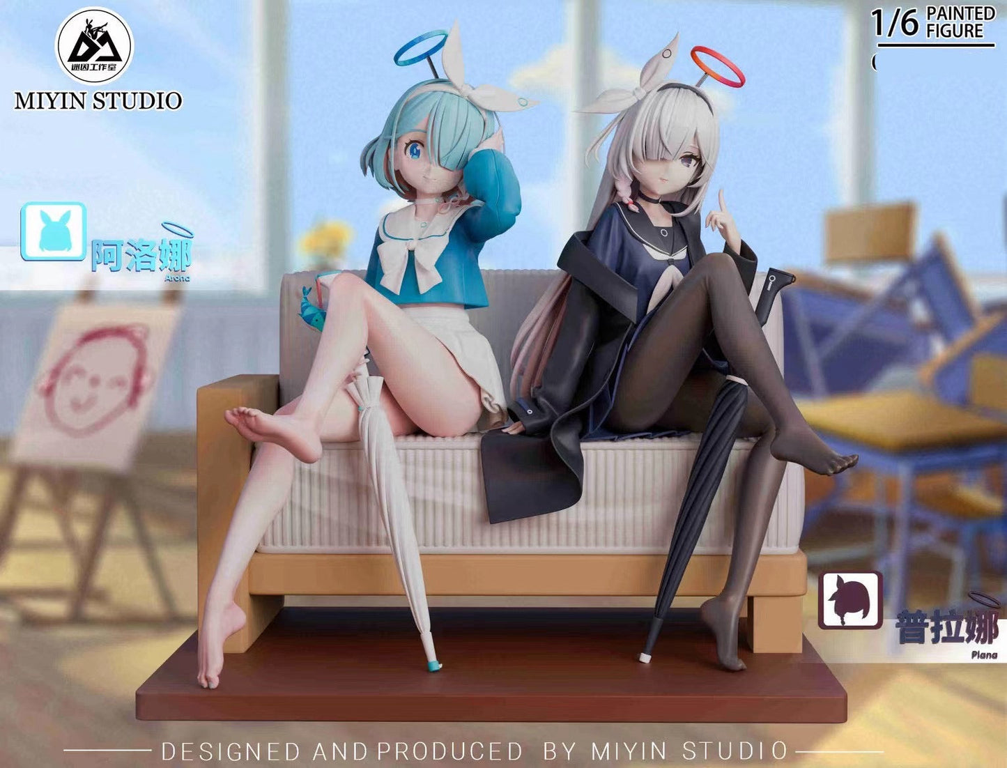 Mi Yin Studio - Blue Archive Arona & Piana | 碧蓝档案 阿洛娜 & 普拉娜