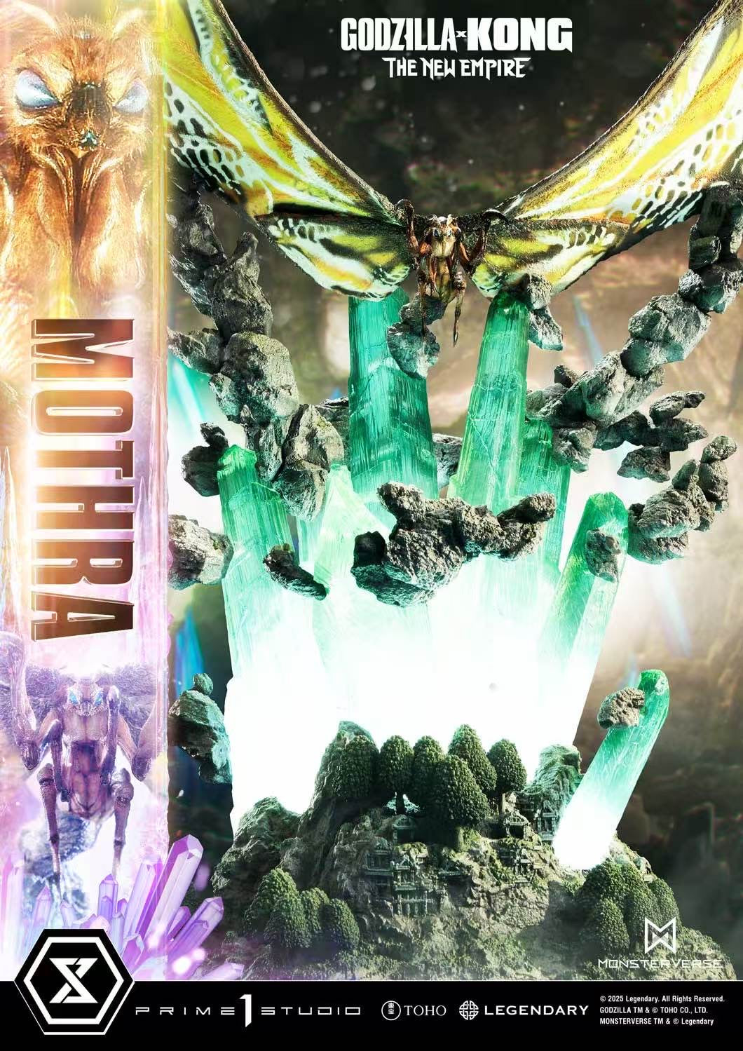Prime1Studio - Licensed Godzilla x Kong The New Empire Mothra | 版权 哥斯拉大战金刚 新帝国 摩斯拉