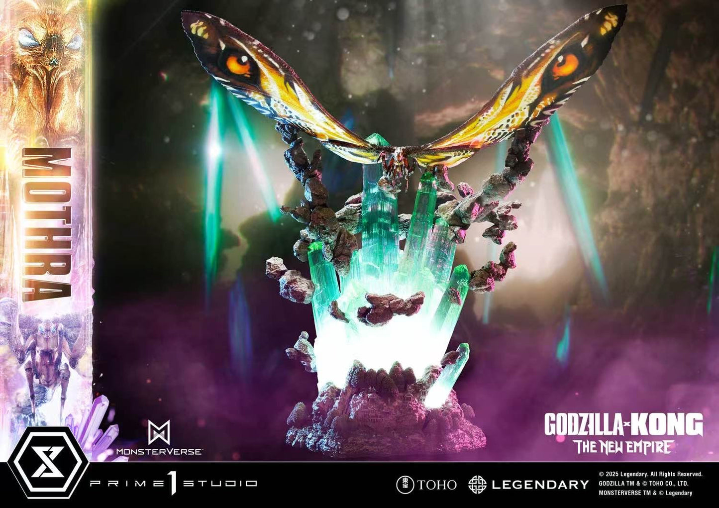 Prime1Studio - Licensed Godzilla x Kong The New Empire Mothra | 版权 哥斯拉大战金刚 新帝国 摩斯拉
