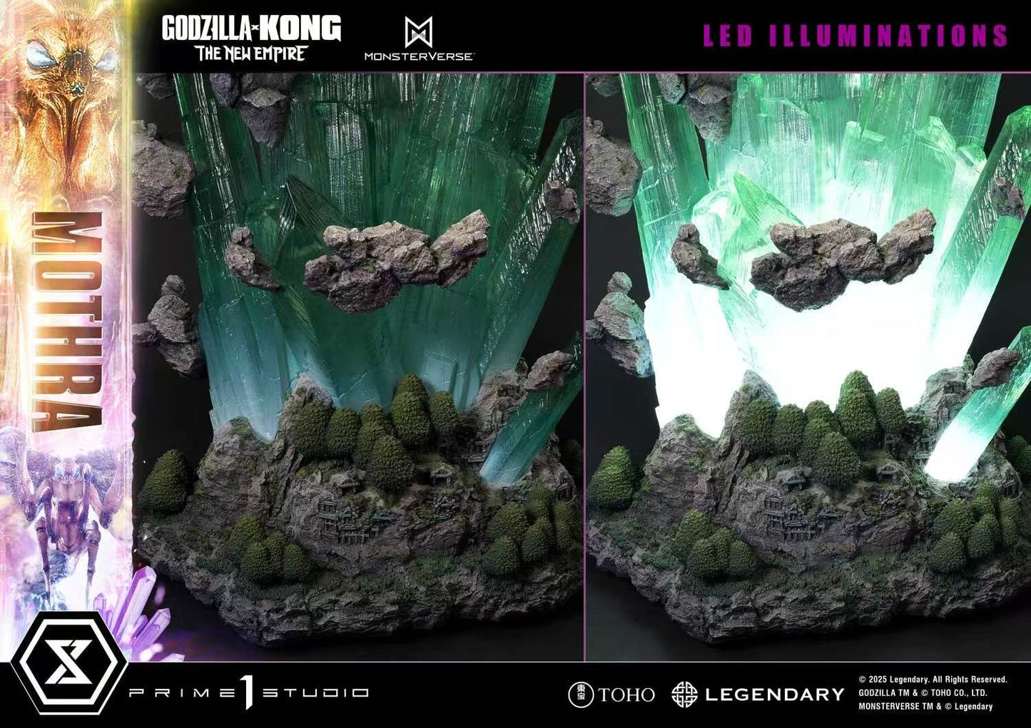 Prime1Studio - Licensed Godzilla x Kong The New Empire Mothra | 版权 哥斯拉大战金刚 新帝国 摩斯拉