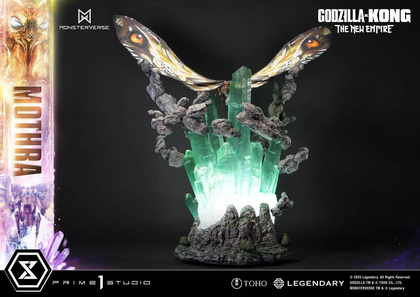 Prime1Studio - Licensed Godzilla x Kong The New Empire Mothra | 版权 哥斯拉大战金刚 新帝国 摩斯拉