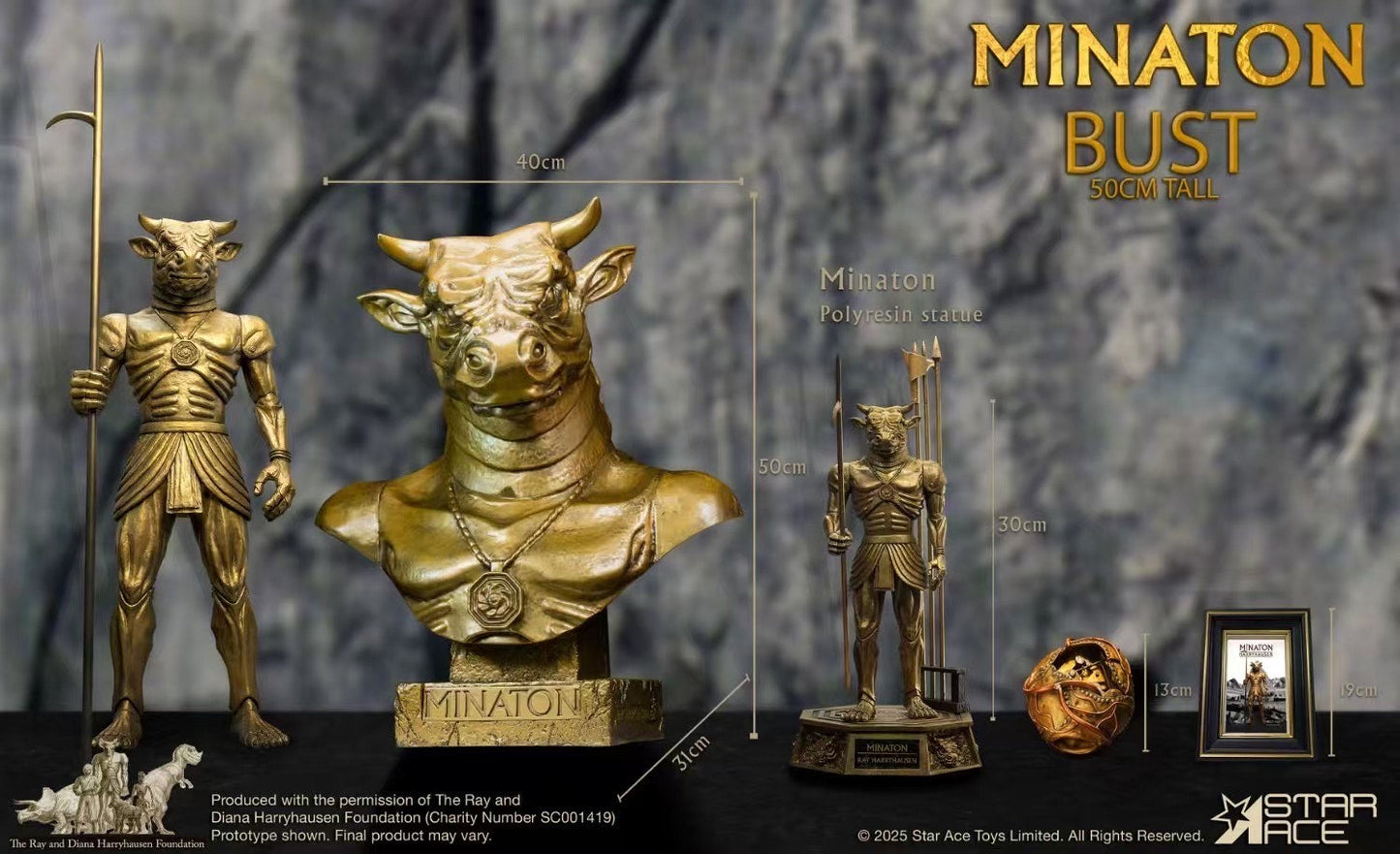 Star Ace Toys - Bull Demon King (Bust) | 牛魔王 (胸像)