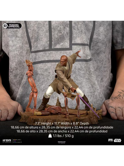 Iron Studio - Licensed Star Wars Mace Windu | 版权 星球大战 梅斯·温杜