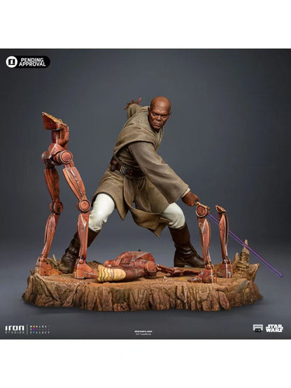 Iron Studio - Licensed Star Wars Mace Windu | 版权 星球大战 梅斯·温杜