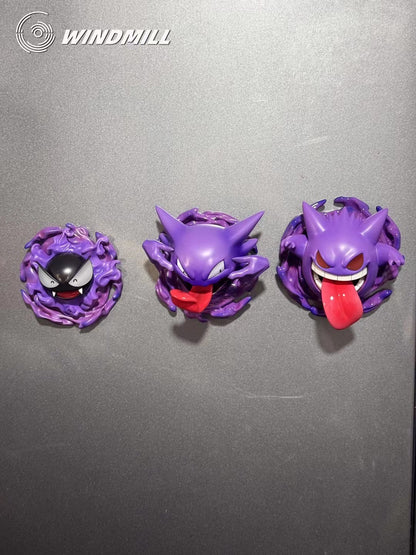 Windmill Studio - Gengar, Gastly & Haunter | 耿鬼, 鬼斯通 & 鬼斯