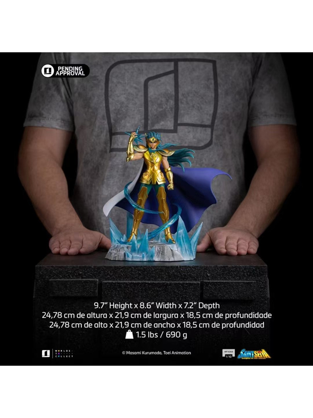 Iron Studio - Licensed Saint Seiya Camus | 版权 圣斗士星矢 卡妙