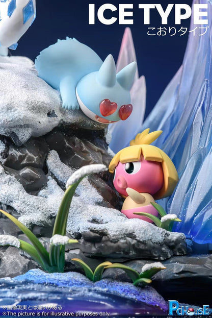 PcHouse Studio - Ice Type Pokemon | 冰属性 宝可梦