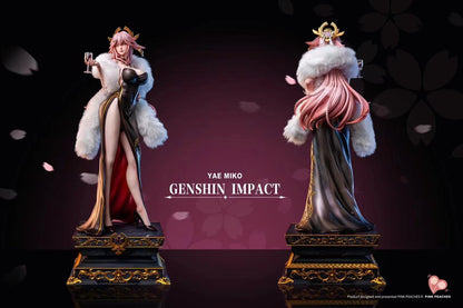 Pink Peaches Studio - Genshin Impact Yae Miko (Eveningwear Series) | 原神 八重神子 (礼服系列)