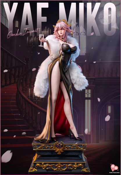 Pink Peaches Studio - Genshin Impact Yae Miko (Eveningwear Series) | 原神 八重神子 (礼服系列)