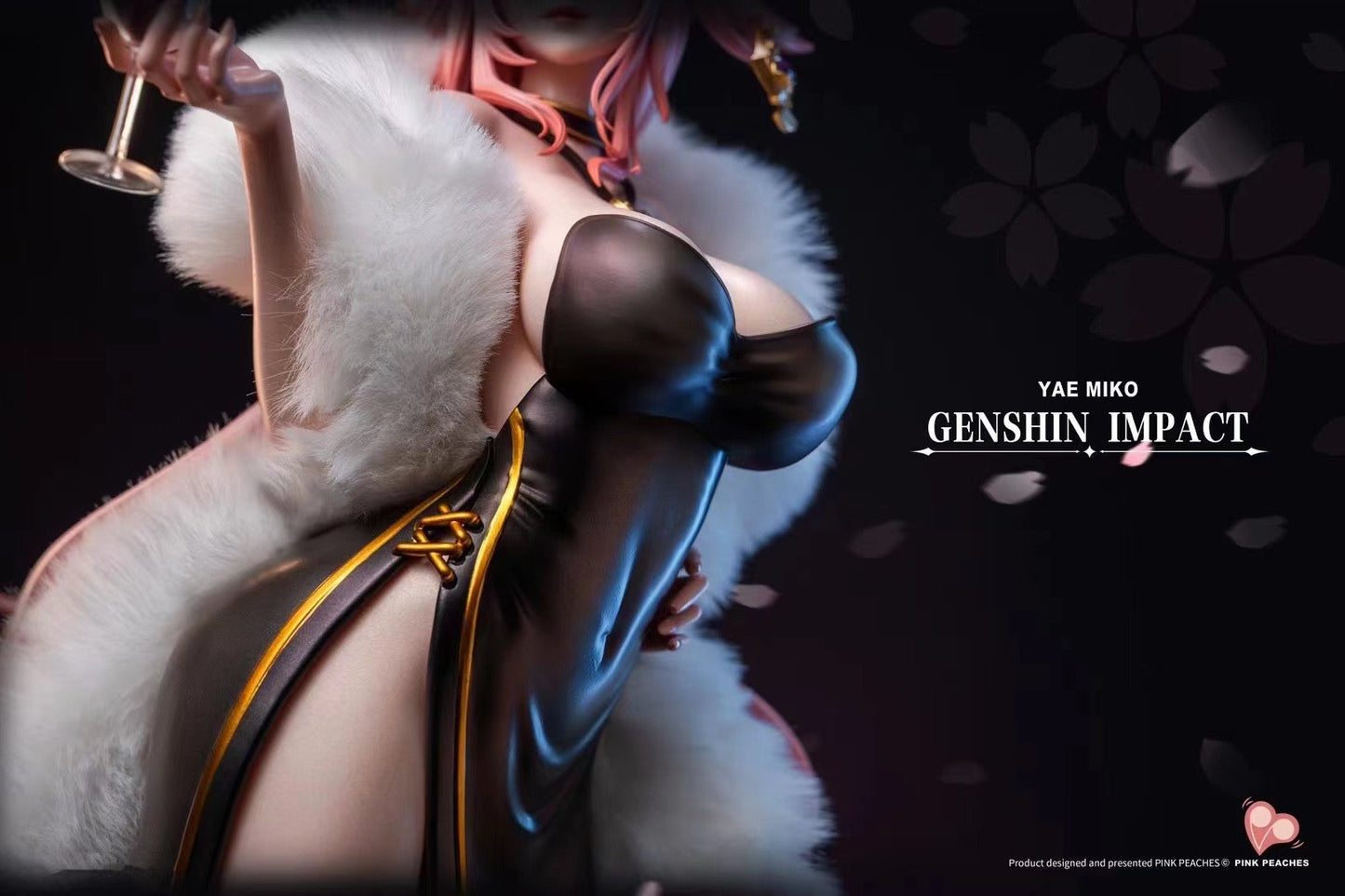 Pink Peaches Studio - Genshin Impact Yae Miko (Eveningwear Series) | 原神 八重神子 (礼服系列)