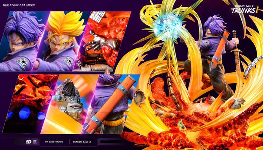 ZZDD Studio x Cousin Brother - Trunks vs Mecha Frieza | 特兰克斯 vs 机械弗利萨
