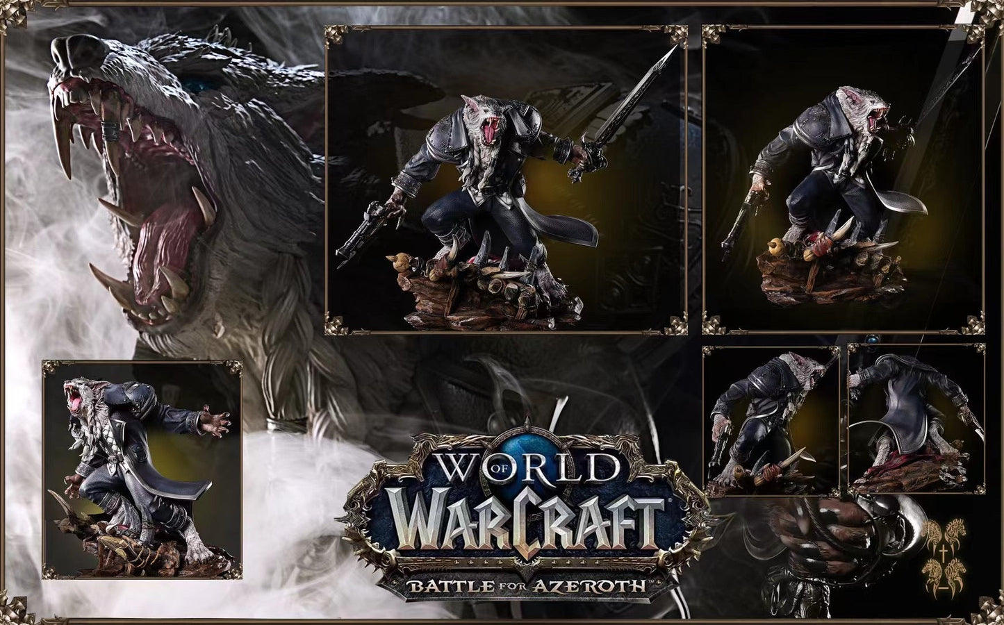 Four Horsemen Studio - World of Warcraft Wolf King Genn Greymane | 魔兽狼王 吉恩·格雷迈恩