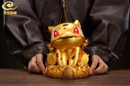 Tian Kong Ying Xiang - Mountain Spirit Coins Fortune-Bringing Bulbasaur | 山鬼钱招财妙蛙