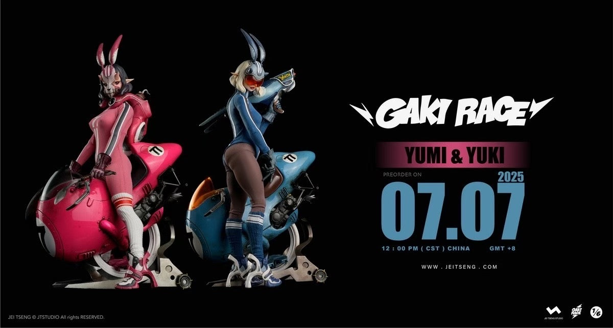 JT Studio - Licensed Gaki Race Yumi & Yuki | 版权 恶魔赛车 悠米 & 悠綺