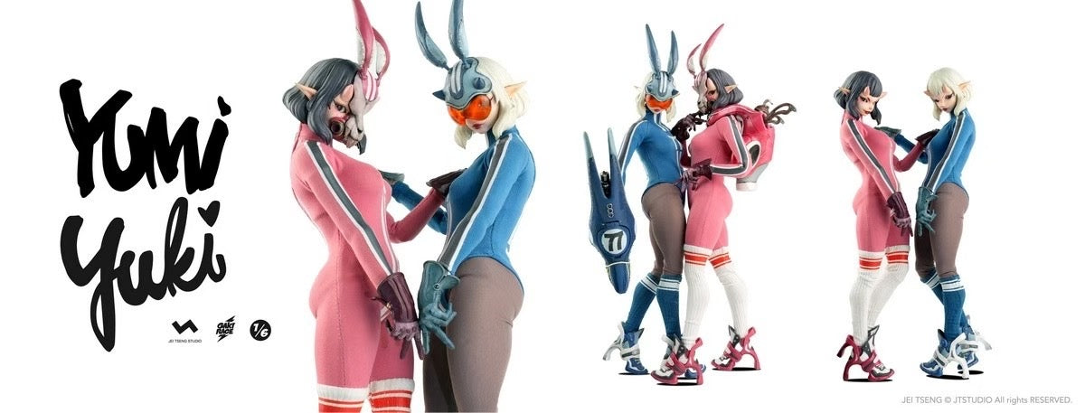 JT Studio - Licensed Gaki Race Yumi & Yuki | 版权 恶魔赛车 悠米 & 悠綺