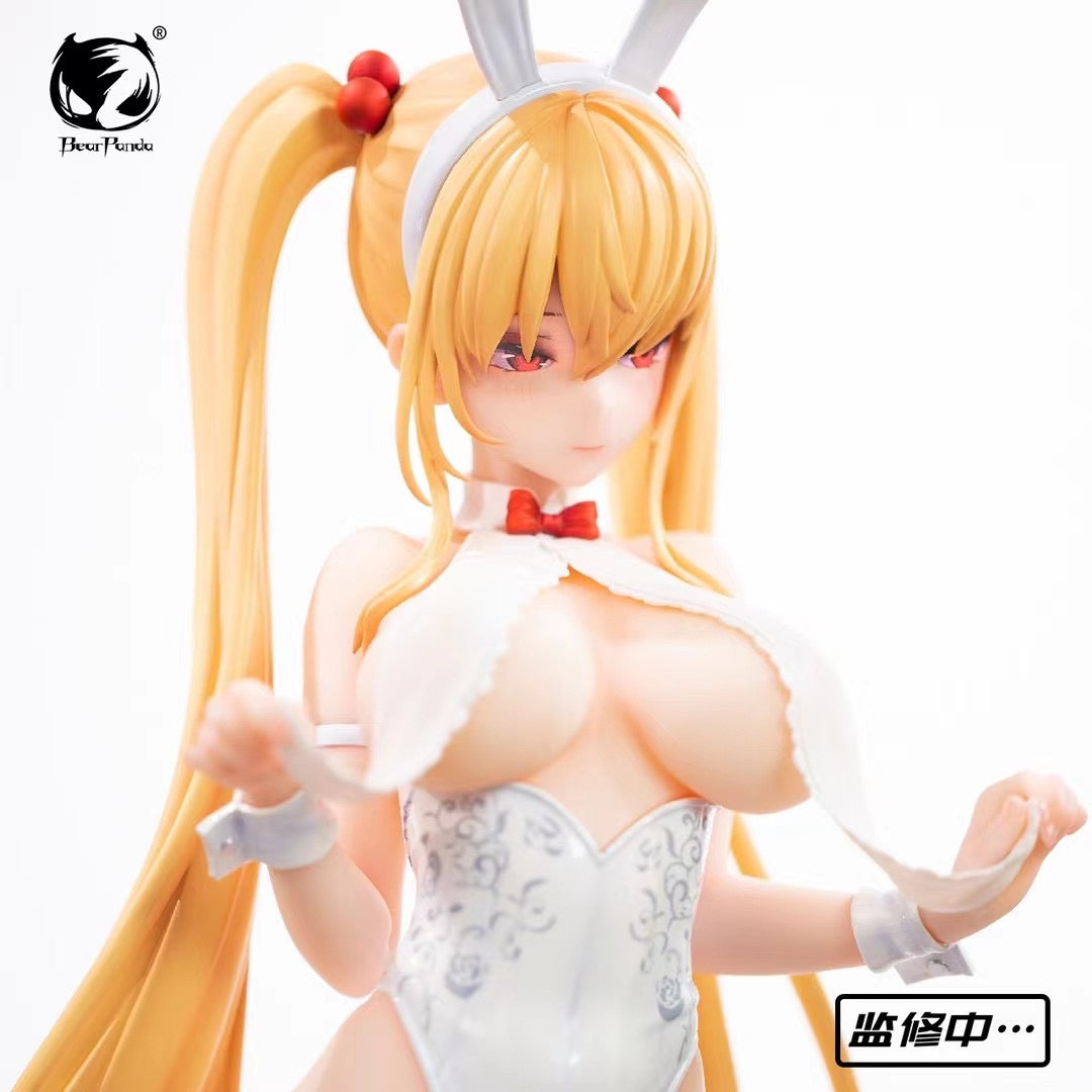 BearPanda x K pring - OC Lily of the Valley Bunny Girl | 原创 小百合 兔女郎